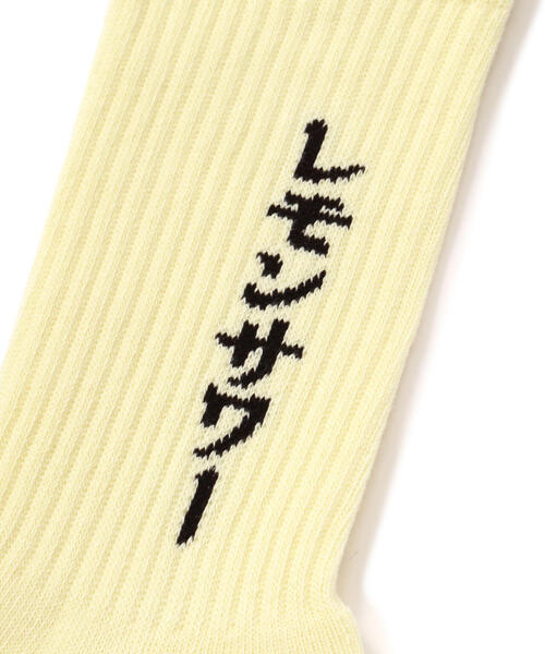ROSTER SOX(ロスターソックス)の「ROSTER SOX/ロスターソックス LEMON SOCKS メンズ レディース(ソックス/靴下・メンズ・イエロー・2/1)」の2枚目の写真