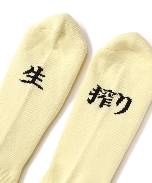ROSTER SOX(ロスターソックス)の「ROSTER SOX/ロスターソックス LEMON SOCKS メンズ レディース(ソックス/靴下・メンズ・イエロー・2/1)」の5枚目の写真