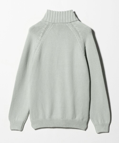 BEAUTY&YOUTH UNITED ARROWS（ビューティーアンドユースユナイテッドアローズ）の「コード ヤーン ハーフ ジップ ニット ウォッシャブル（ニット/セーター・メンズ・ダークグレー/ライム・L/M/S/XL）」の10枚目の写真