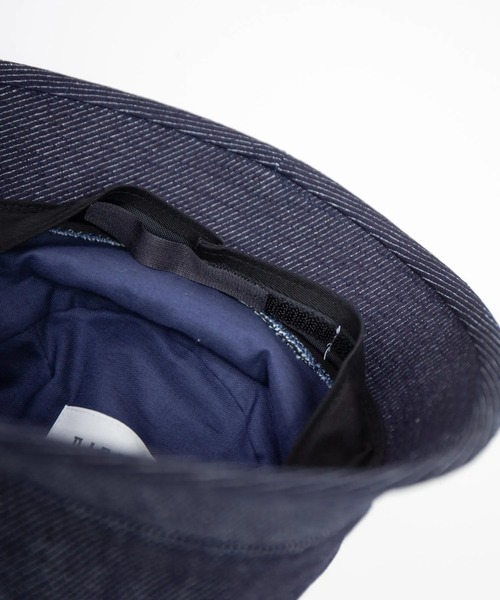 RACAL（ラカル）の「【RACAL/ラカル】Denim Bucket Hat（ハット・メンズ・ブラック/インディゴブルー・FREE）」の11枚目の写真
