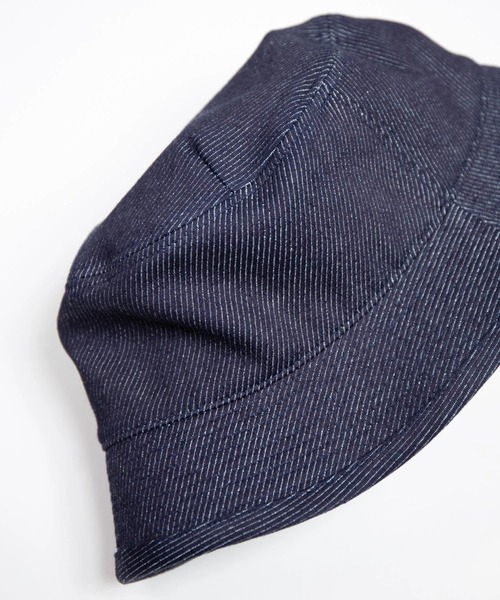 RACAL（ラカル）の「【RACAL/ラカル】Denim Bucket Hat（ハット・メンズ・ブラック/インディゴブルー・FREE）」の12枚目の写真