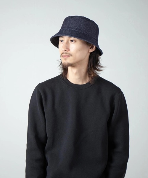 RACAL（ラカル）の「【RACAL/ラカル】Denim Bucket Hat（ハット・メンズ・ブラック/インディゴブルー・FREE）」の20枚目の写真