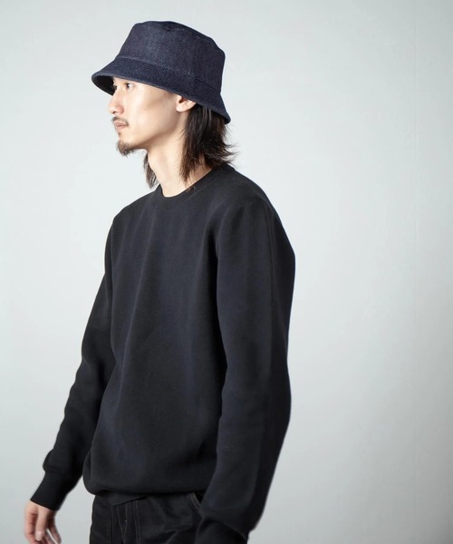 RACAL（ラカル）の「【RACAL/ラカル】Denim Bucket Hat（ハット・メンズ・ブラック/インディゴブルー・FREE）」の21枚目の写真