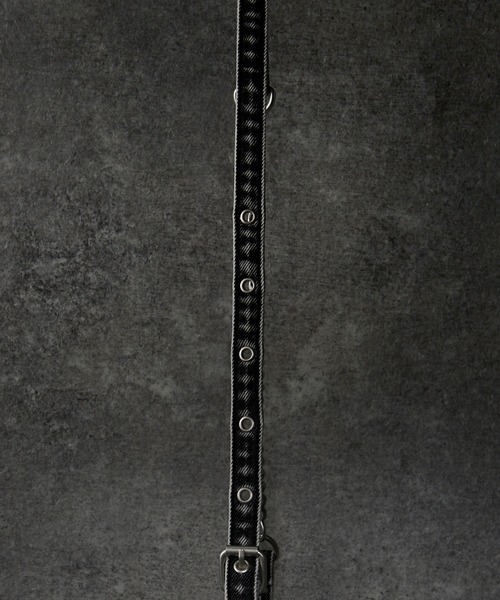 ADRER（アドラー）の「Vintage Denim Shoulder Bag / ヴィンテージデニムショルダーバッグ（ショルダーバッグ・メンズ・ブラック・FREE）」の9枚目の写真