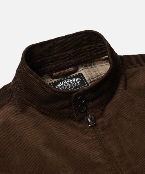 FRIZMWORKS（フリズムワークス）の「CORDUROY BUDDY HARRINGTON JACKET _ BROWN（ブルゾン・レディース・その他・SMALL/MEDIUM/LARGE/X-LARGE）」の10枚目の写真