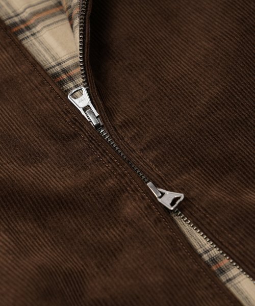 FRIZMWORKS（フリズムワークス）の「CORDUROY BUDDY HARRINGTON JACKET _ BROWN（ブルゾン・レディース・その他・SMALL/MEDIUM/LARGE/X-LARGE）」の12枚目の写真