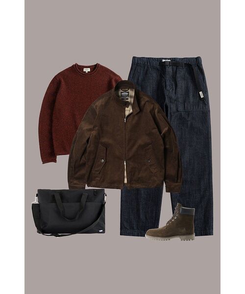 FRIZMWORKS（フリズムワークス）の「CORDUROY BUDDY HARRINGTON JACKET _ BROWN（ブルゾン・レディース・その他・SMALL/MEDIUM/LARGE/X-LARGE）」の3枚目の写真