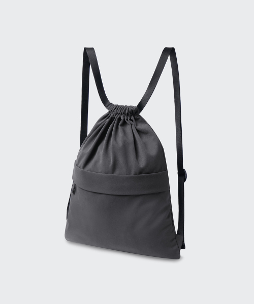 MUSINSA STANDARD（ムシンサスタンダード）の「TR ミニマルドローストリングバックパック [グレー]（バックパック/リュック・レディース・その他・FREE）」の6枚目の写真