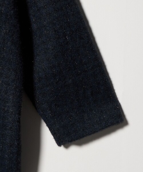 A DAY IN THE LIFE UNITED ARROWS(アデイインザライフユナイテッドアローズ)の「フェザーラメ チェック ミドルコート <A DAY IN THE LIFE>(その他アウター・レディース・モカ/ネイビー/ブラック・FREE)」の12枚目の写真