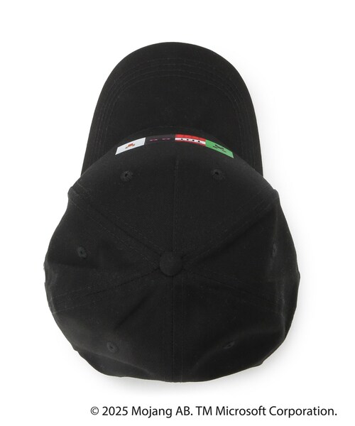 SHOO・LA・RUE（シューラルー）の「【マインクラフト】ツイルキャップ（キャップ・キッズ・ブラック/グリーン・99）」の5枚目の写真