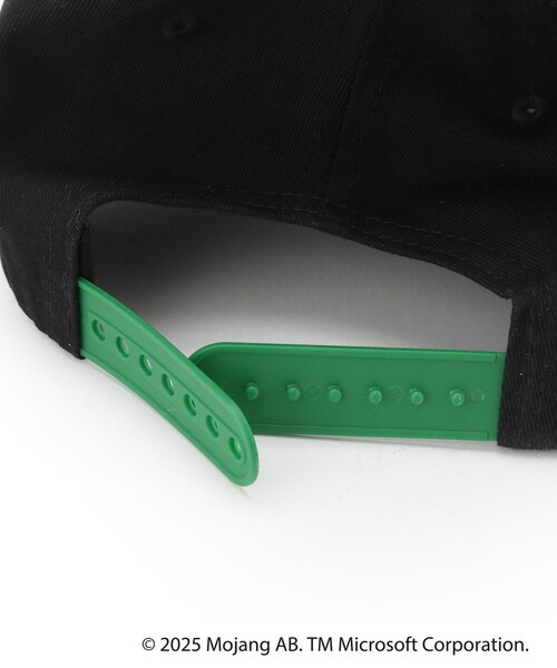SHOO・LA・RUE（シューラルー）の「【マインクラフト】ツイルキャップ（キャップ・キッズ・ブラック/グリーン・99）」の7枚目の写真