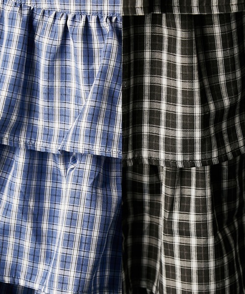 GEVS.(ジェイヴィス)の「チェックティアードスカート<大きいサイズ有>GEVS.(スカート・レディース・ブラック系/ブルー系・L/M/5L/4L/3L/LL)」の19枚目の写真