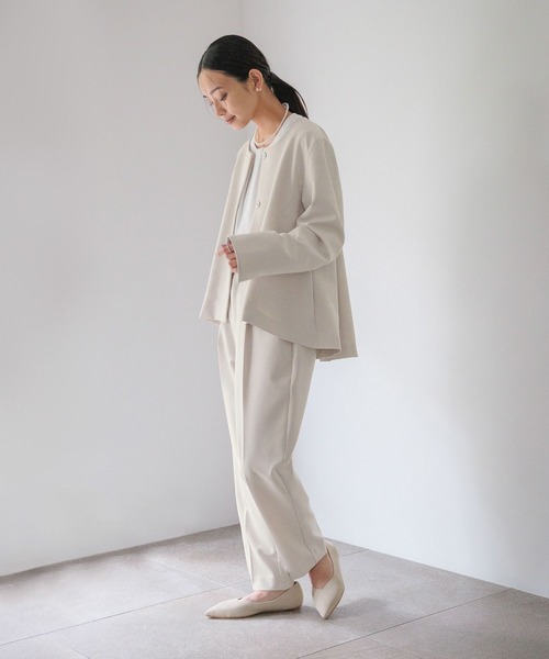 LOWRYS FARM(ローリーズファーム)の「daymeテーパードパンツ 628233(その他パンツ・レディース・アイボリー/ネイビー・MEDIUM/LARGE)」の9枚目の写真