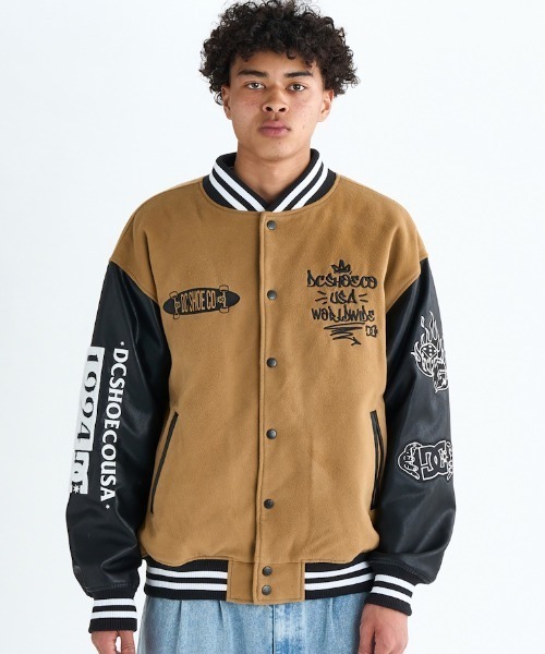 DC SHOES（ディーシーシューズ）の「18 LETTERMAN JACKET/DC