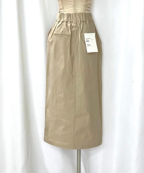 Q（キュー）の「裏起毛ストレッチタイトスカート（スカート・レディース・ブラック/チャコールグレー/ライトベージュ・MEDIUM）」の10枚目の写真