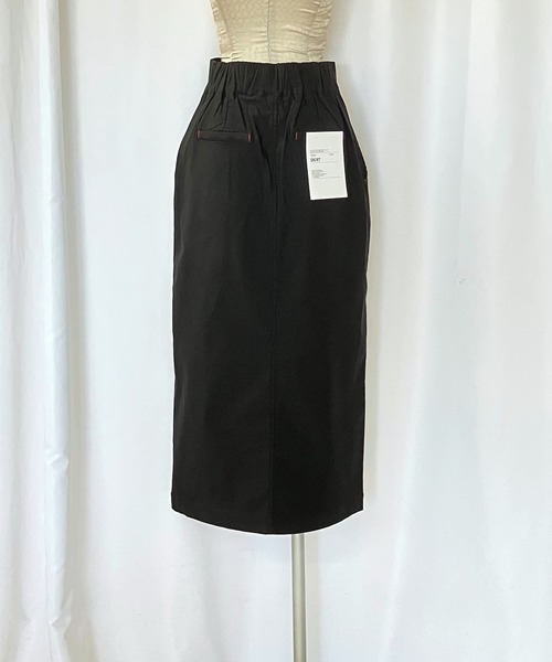 Q（キュー）の「裏起毛ストレッチタイトスカート（スカート・レディース・ブラック/チャコールグレー/ライトベージュ・MEDIUM）」の8枚目の写真