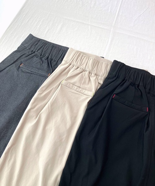 Q（キュー）の「裏起毛ストレッチタイトスカート（スカート・レディース・ブラック/チャコールグレー/ライトベージュ・MEDIUM）」の6枚目の写真