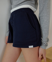 LETTER FROM MOON（レターフロムムーン）の「レターズバンディングショーツ（ネイビー）（その他パンツ）」