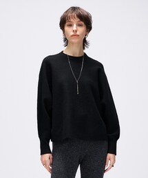 cloenc | 【手洗い可】ドルマンロングリブニットプルオーバー(ニット/セーター)