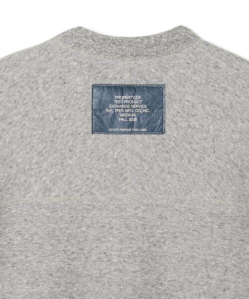 N.HOOLYWOOD TEST PRODUCT EXCHANGE SERVICE(N.ハリウッド テストプロダクト エクスチェンジサービス)の「CREW NECK(スウェット・メンズ・トップグレー/ブラック・40/38/36)」の9枚目の写真