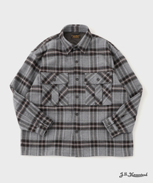 JOURNAL STANDARD J.S HOMESTEAD | J.S.Homestead / C/W/P チェック ミリタリー シャツ(シャツ/ブラウス)