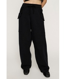 SLY（スライ）の「SWEAKNIT WASHED PT スウィークニット ウォッシュド パンツ 秋服 冬服（スウェットパンツ・レディース）」