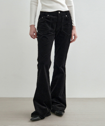 MONGDOL（モンドル）の「Western Bootcut Corduroy Pants Black MDPT074BLACK（その他パンツ）」