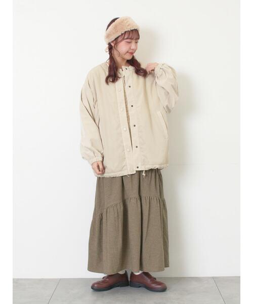 セール】ベロアドッキングブルゾン（ブルゾン）｜Samansa Mos2