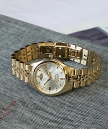 Vivienne Westwood | 「Vivienne Westwood/ヴィヴィアン・ウエストウッド」リトル キャンバーウェル - レディース シャンパン サンレイ ダイヤル & ゴールド ブレスレット(アナログ腕時計)