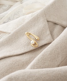 COLLAGE GALLARDAGALANTE | PAPILLONNER/パールニュアンスブローチ/セレモニー(ブローチ/コサージュ)