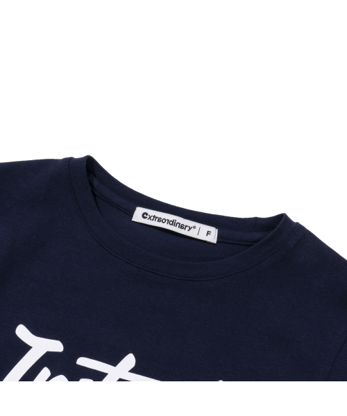 EXTRAORDINARY(エクストラオーディナリー)の「インスタントリリーフW_ロングスリーブ ネイビー(Tシャツ/カットソー・レディース・その他・FREE)」の4枚目の写真