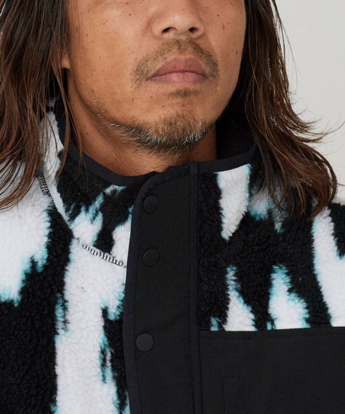 Calvin Klein/カルバンクライン LS JACQUARD 3 SHERPA JACKET ブランド