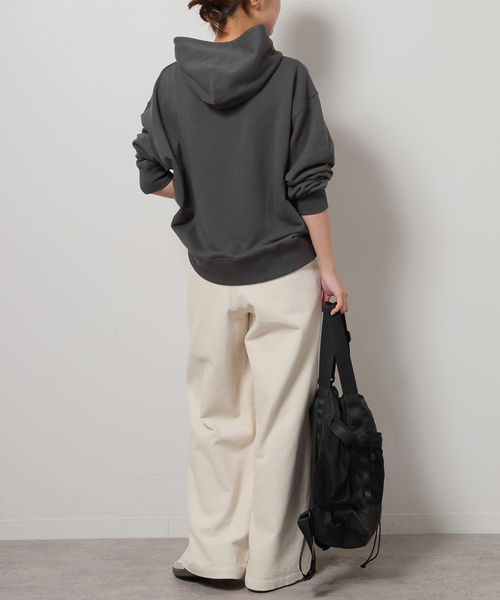 JOURNAL STANDARD relume（ジャーナルスタンダード　レリューム）の「《追加2》ウォッシャブルコーデュロイタックワイドパンツ（その他パンツ・レディース・ホワイト/サックスブルー/チャコールグレー・40/38/36）」の14枚目の写真