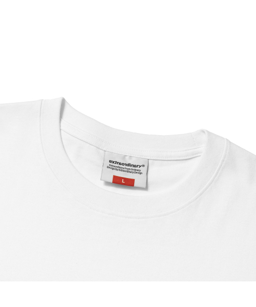 EXTRAORDINARY(エクストラオーディナリー)の「ESTABLISHED 2019 TEE OFF WHITE(Tシャツ/カットソー・メンズ・その他・MEDIUM/LARGE/X-LARGE/XX-LARGE)」の4枚目の写真