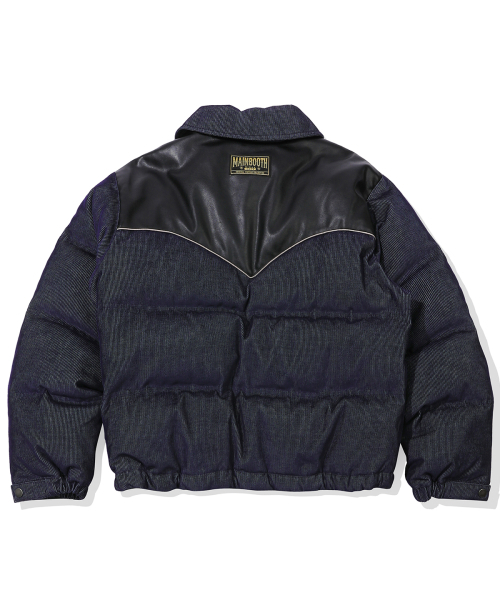 MAINBOOTH(メインブース)の「Woody Duck Down Jacket(BLUE)(ダウンジャケット/コート・レディース・その他・2/3)」の2枚目の写真
