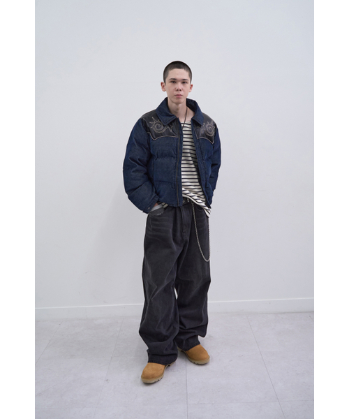 MAINBOOTH(メインブース)の「Woody Duck Down Jacket(BLUE)(ダウンジャケット/コート・レディース・その他・2/3)」の10枚目の写真