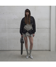 LCDC TM（エルシーディーシーティーエム）の「DETACHABLE-POCKET BLOUSON JACKET (BLACK)（MA-1）」