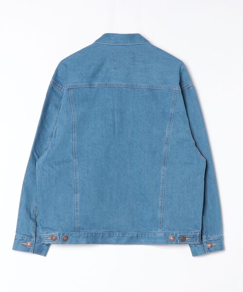 FAT(エフエイティー)の「MACKTRUCKER(デニムジャケット・メンズ・ブルー/サックスブルー・JUMBO(XXL)/FAT(XL)/SKINNY(L)/TITCH(M))」の3枚目の写真