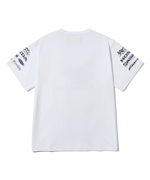 PHYPS MOTORCYCLE(フィップスモーターサイクル)の「ウィングコレクトロゴ半袖ホワイト(Tシャツ/カットソー・レディース・その他・SMALL/MEDIUM/LARGE/X-LARGE)」の3枚目の写真