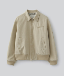 FABREGAT（ファブレガ）の「カチオンウォッシュド MA-1ジャケット (サンドベージュ)（ブルゾン）」