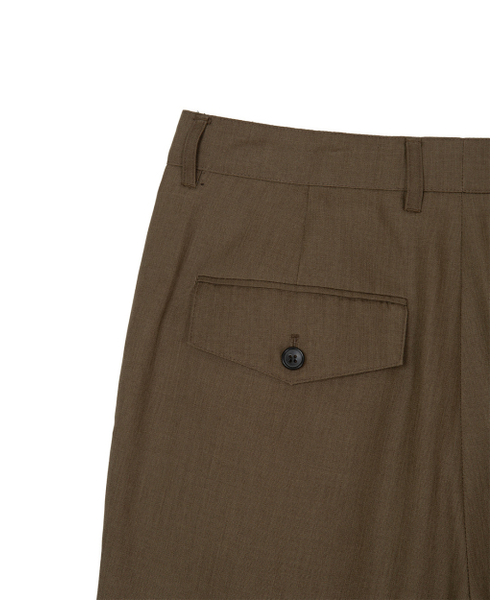 SYNQIA（シンキア）の「ミニポケットディテールグルカトラウザーカーキ（スラックス・メンズ・その他・LARGE/MEDIUM）」の6枚目の写真