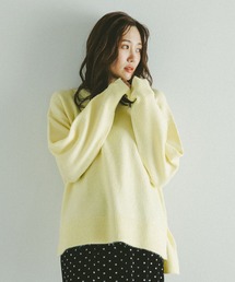 GLOBAL WORK | フワフワHugmeクループルオーバー/577885(ニット/セーター)