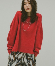 GLOBAL WORK | フワフワHugmeクループルオーバー/577885(ニット/セーター)