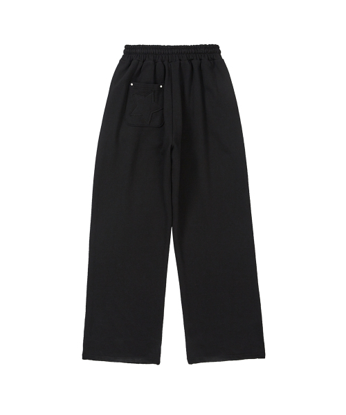 as you are（アズユーアー）の「AUレタリングロングスウェットパンツブラック（スウェットパンツ・レディース・その他・SMALL/MEDIUM）」の5枚目の写真