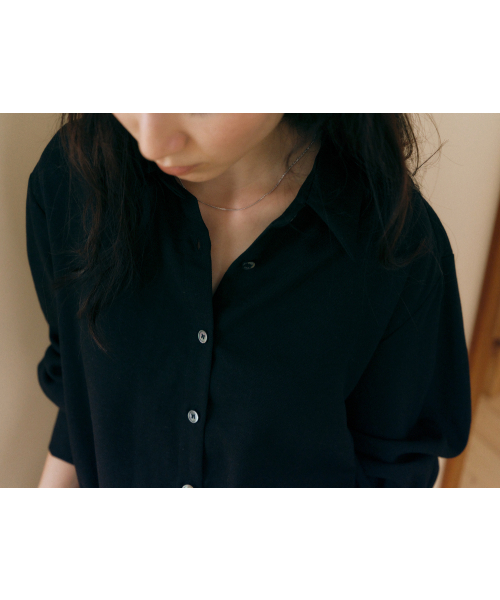 Yuje(ユジェ)の「HEMLINE DRESS (2color)(ワンピース・レディース・ブラック/アイボリー・FREE)」の15枚目の写真