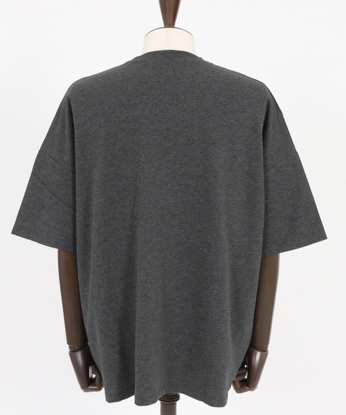 CAMBIO（カンビオ）の「mt10146- MINI URAKE  Random Patchwork Tee パッチワークTシャツ(S60826cmb)（Tシャツ/カットソー・メンズ・ブラック/ホワイト/チャコール・S/M/L）」の20枚目の写真