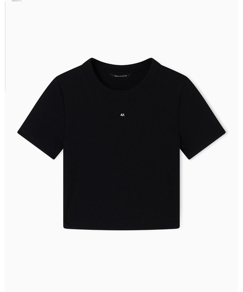 A|X アルマーニ エクスチェンジ】AXメタリックロゴ ヘビーリブ