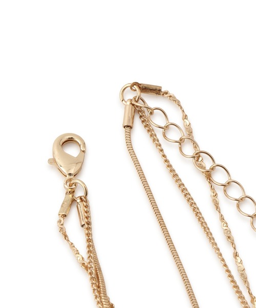 VIS(ビス)の「ハートレイヤードネックレス(ネックレス・レディース・シルバー/ゴールド・FREE)」の10枚目の写真