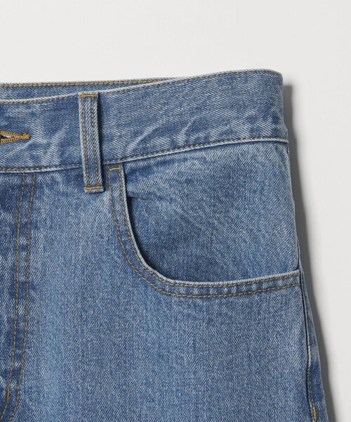 EMMEL REFINES(エメルリファインズ)の「<EMMEL REFINES>EM デニム カプリ パンツ(デニムパンツ・レディース・ライトブルー/ブラック・S/M)」の18枚目の写真