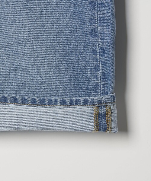 EMMEL REFINES(エメルリファインズ)の「<EMMEL REFINES>EM デニム カプリ パンツ(デニムパンツ・レディース・ライトブルー/ブラック・S/M)」の10枚目の写真